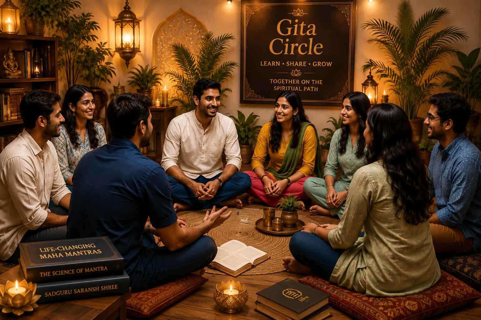 Gita Circle Community Gathering for Spiritual Study